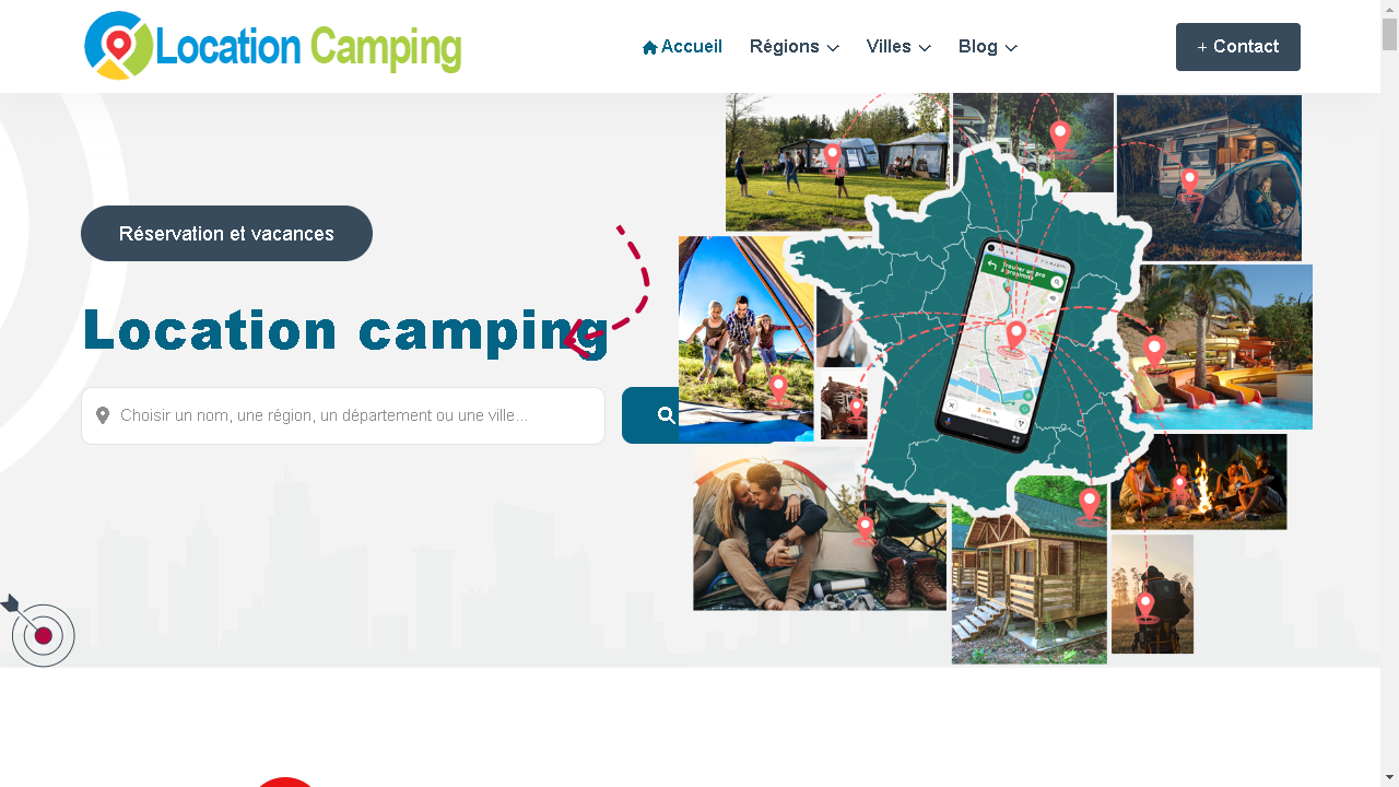 Capture d'écran de http://www.locationcamping.net/